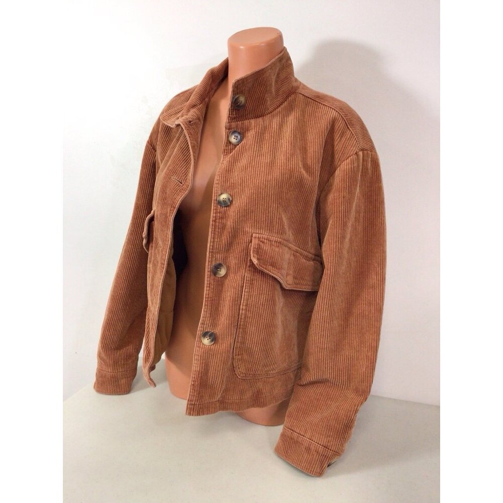 Bagatelle Boho Corduroy Coat Jacket Womens Small